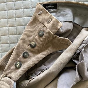 Jil Sander corduroy slacks